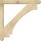 Ekena Millwork Imperial Craftsman Rough Sawn Bracket w/ Offset Brace, Douglas Fir, 6"W x 44"D x 44"H BKT0604X44X44IMP04RDF - alternate 3